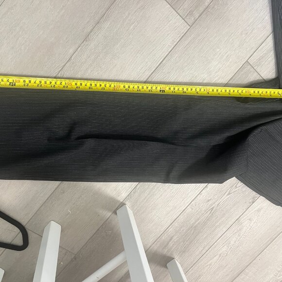 Sean John Suit Mens 36S 36 Short Black Pin Stripe 2pc Jacket Pants Suit - Picture 12 of 16